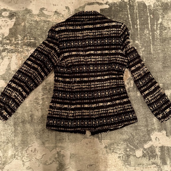Smythe Metallic Boucle Jacket NWT sz8 - Picture 8 of 9